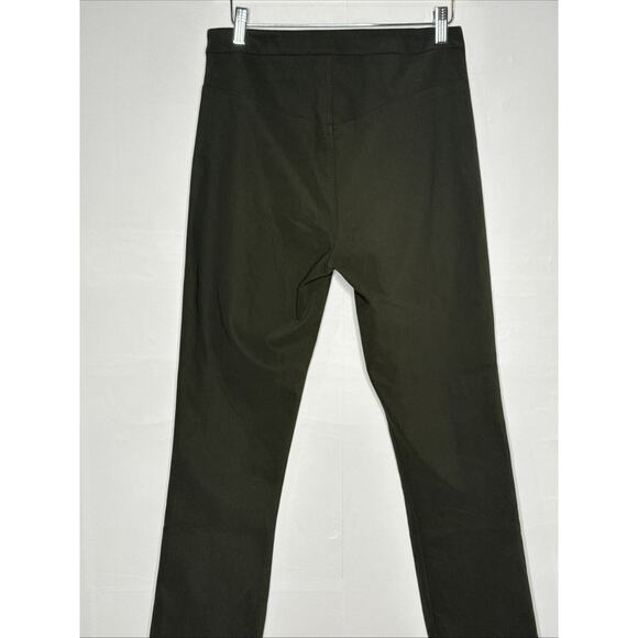 MM lafleur Green Dressed Pants Side Zip Stretch Flat Front Size 8 - Picture 6 of 6